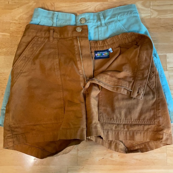 Big Bud Press Work Shorts size M in Mustard - Picture 1 of 3